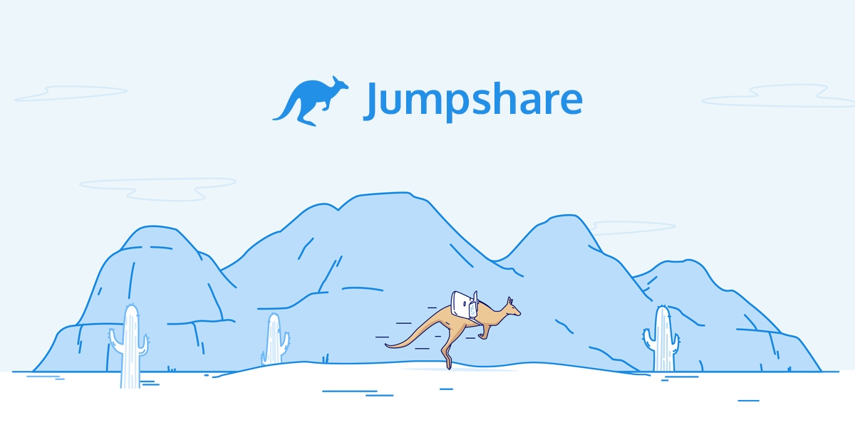 using jumpshare