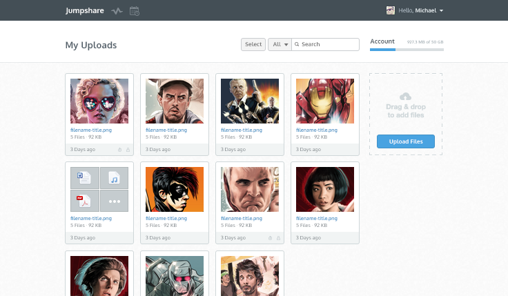My Uploads